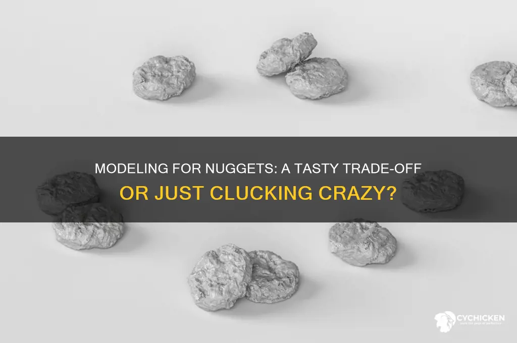 will model for chicken nuggets