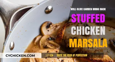 Olive Garden's Stuffed Chicken Marsala: Will It Return to the Menu?