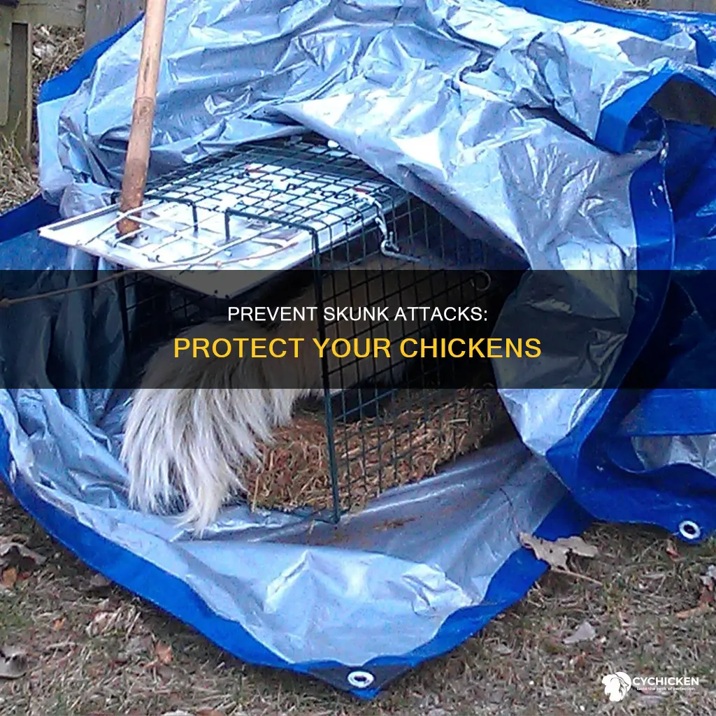 will skunks keep coming back after killing a chicken