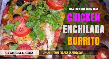 Will Taco Bell Bring Back the Chicken Enchilada Burrito?