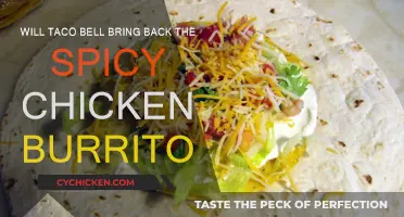 Taco Bell Fans Want the Spicy Chicken Burrito Back!