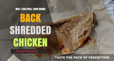 Will Taco Bell Bring Back Shredded Chicken? Fans Demand Answers