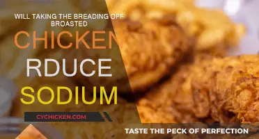 How to Reduce Sodium in Broasted Chicken?