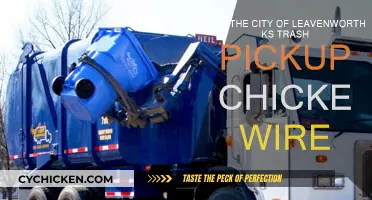 Leavenworth's Chicken Wire Conundrum: Trash Pickup Woes