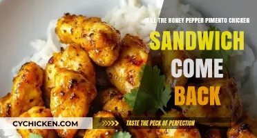 Honey Pepper Pimento Chicken Sandwich: Will This Fan Favorite Return?