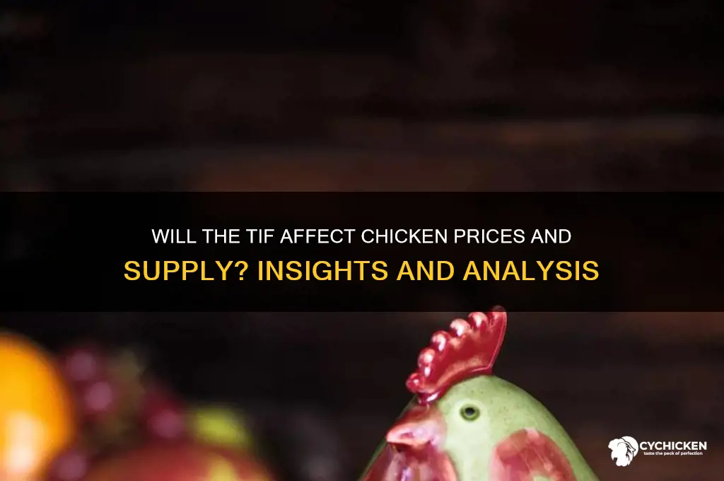 will the tif have an impact on chicken
