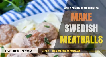 Exploring Flavors: Can Chicken Broth Enhance Swedish Meatballs?