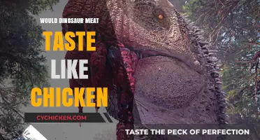 Would Dinosaur Meat Taste Like Chicken? A Paleontological Perspective