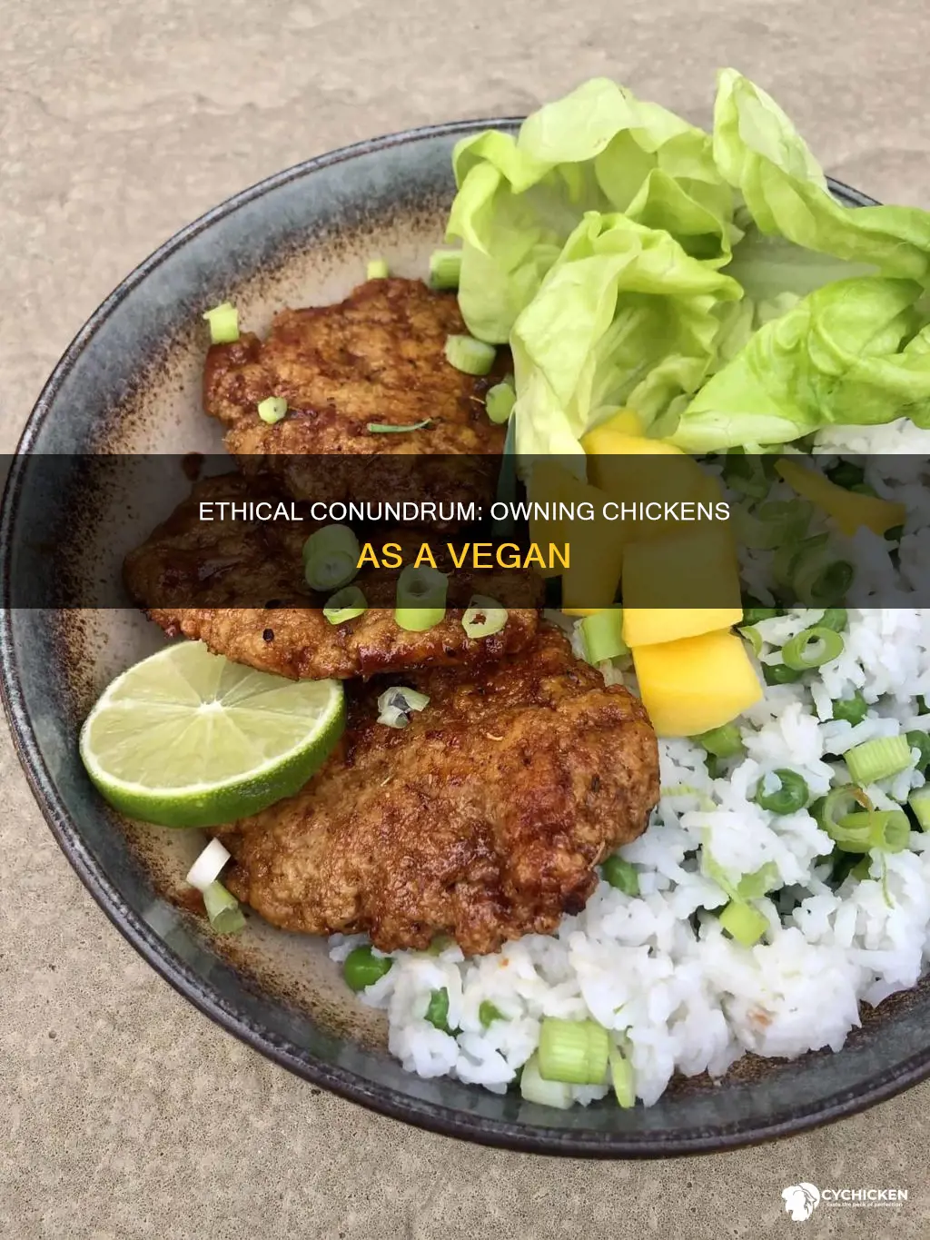 would it be vegan if i owned my own chicken