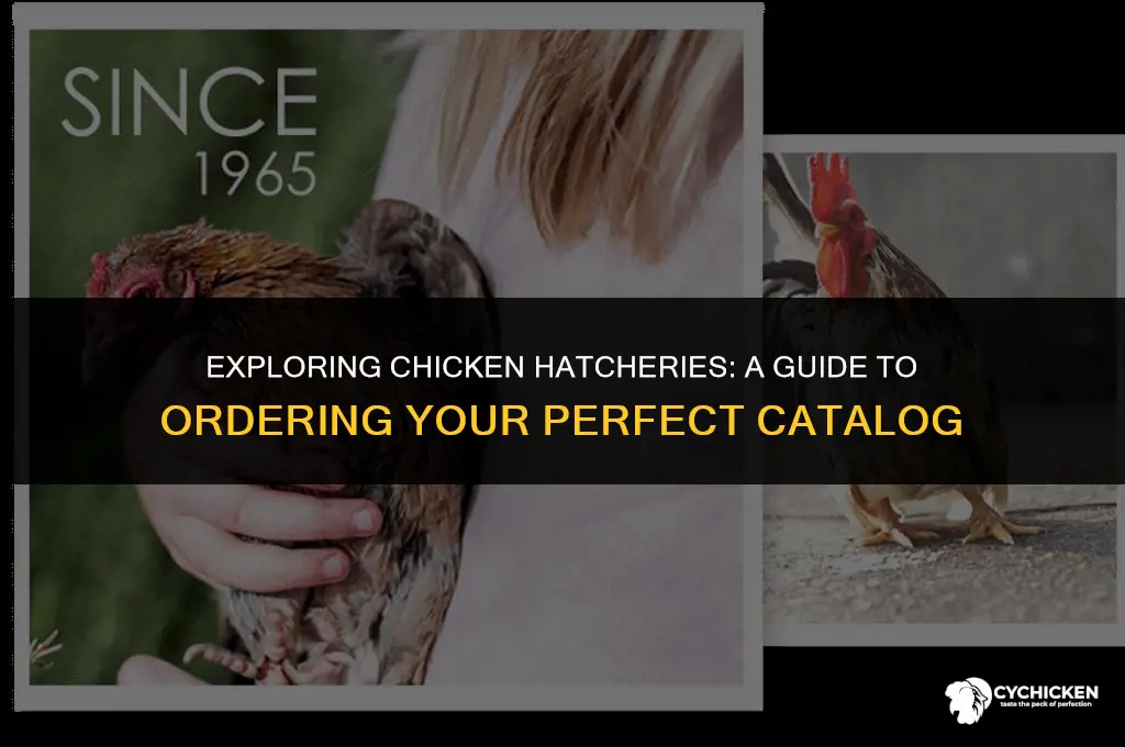 would like to order a catalog from different chicken hatcheries