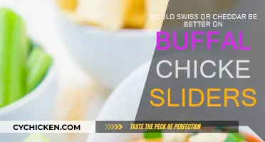 Swiss or Cheddar: Which Melts Better on Buffalo Chicken Sliders?