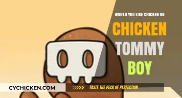 Feathered Dilemma: Chicken or Chicken Tommy Boy?