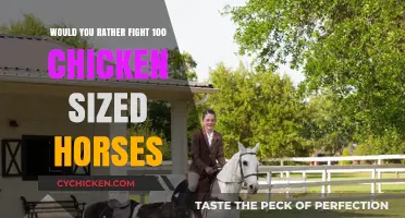 Chicken-Sized Horses: Would You Rather Face 100 Tiny Foes?